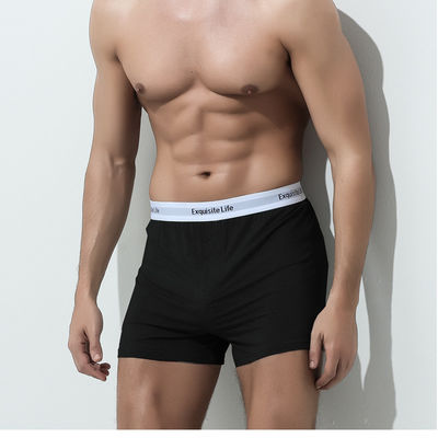 Breathable Mens Boxer Shorts Waistband Pajama Modal Arrow Underwear